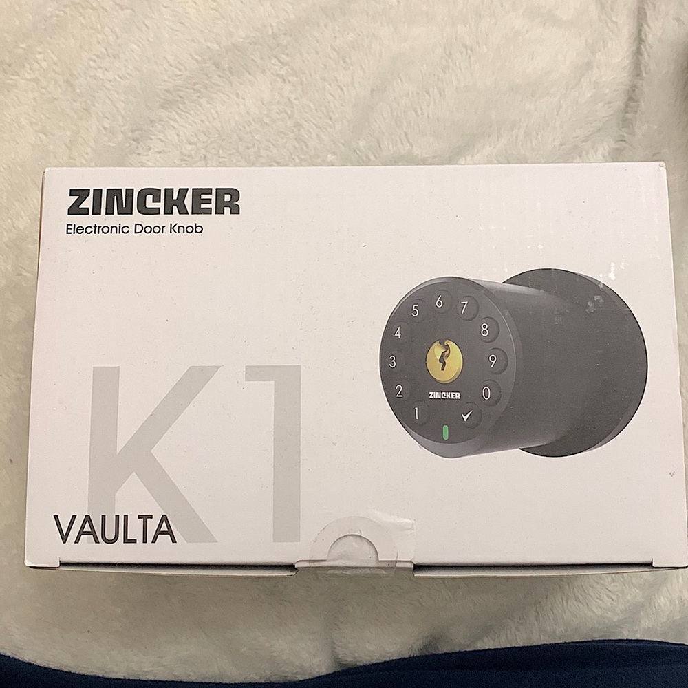 NWOT Zinckee Electric Door Knob